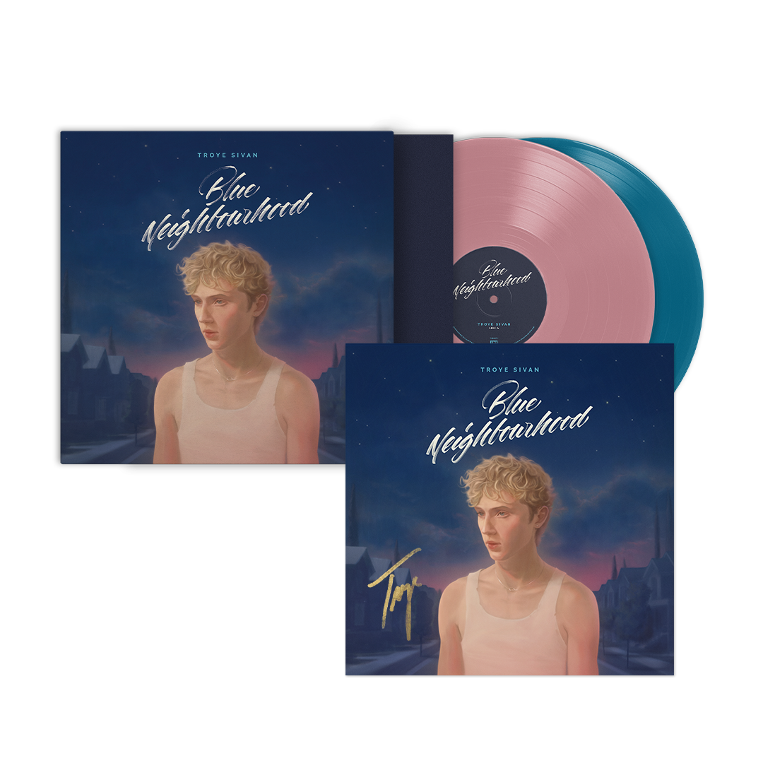 Troye Sivan Swirled Blue Red Limited Anniversary 5th Dream A In Sivan Troye サイン入り 限定盤 レコード vinyl 洋楽