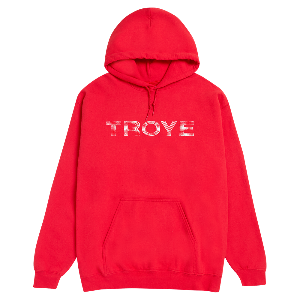 ミラーナイン twotone logo hoodie レッド Love Is ___ Hoodie (Red) - Toosii Official Store