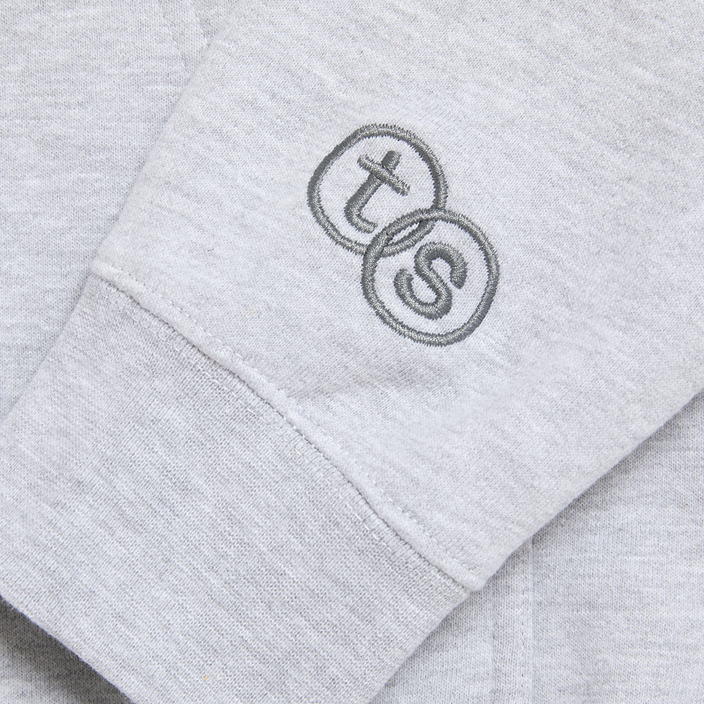 EVERYBODY LOVES YOU BABY ZIP HOODIE SLEEVE DETAIL