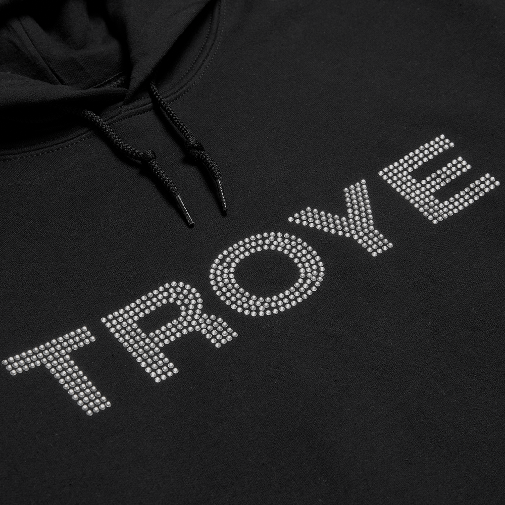 Troye Rhinestone Hoodie II Detail