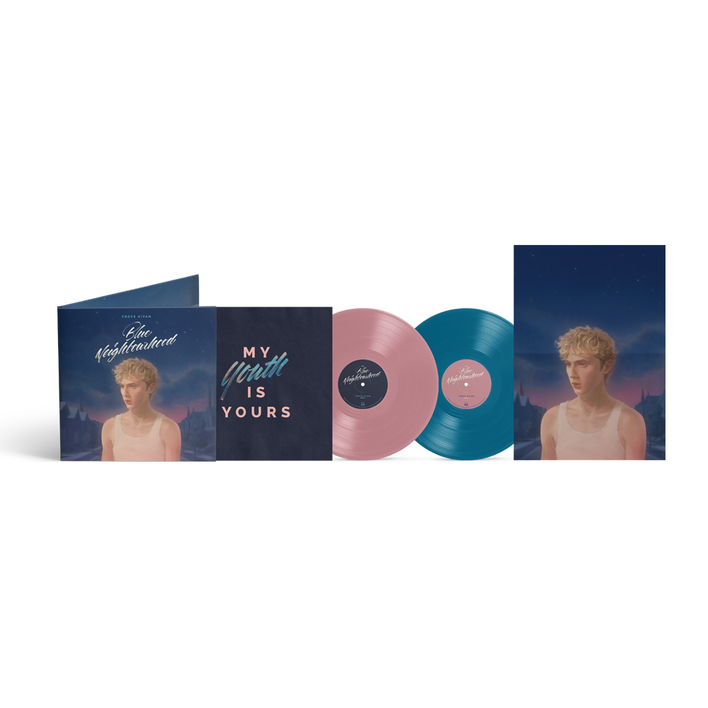 Blue Neighbourhood 'Ten Years On' - Limited Edition Blush & Blue 2LP Vinyl Dark