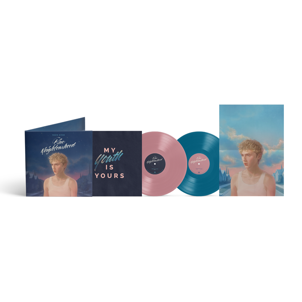 Blue Neighbourhood 'Ten Years On' - Limited Edition Blush & Blue 2LP Vinyl Light