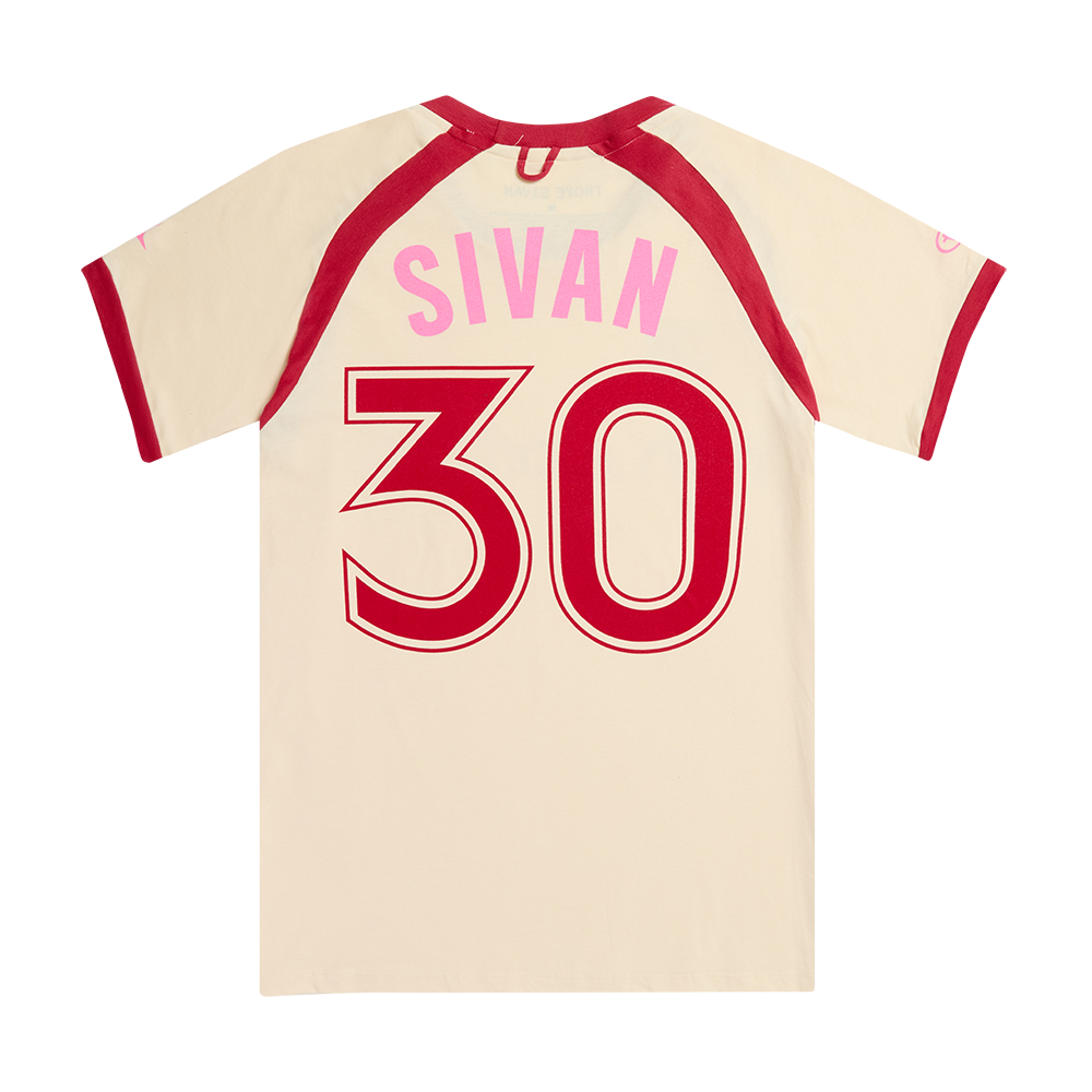 RUSH SPORTS CO 30 WHITE TEE Back