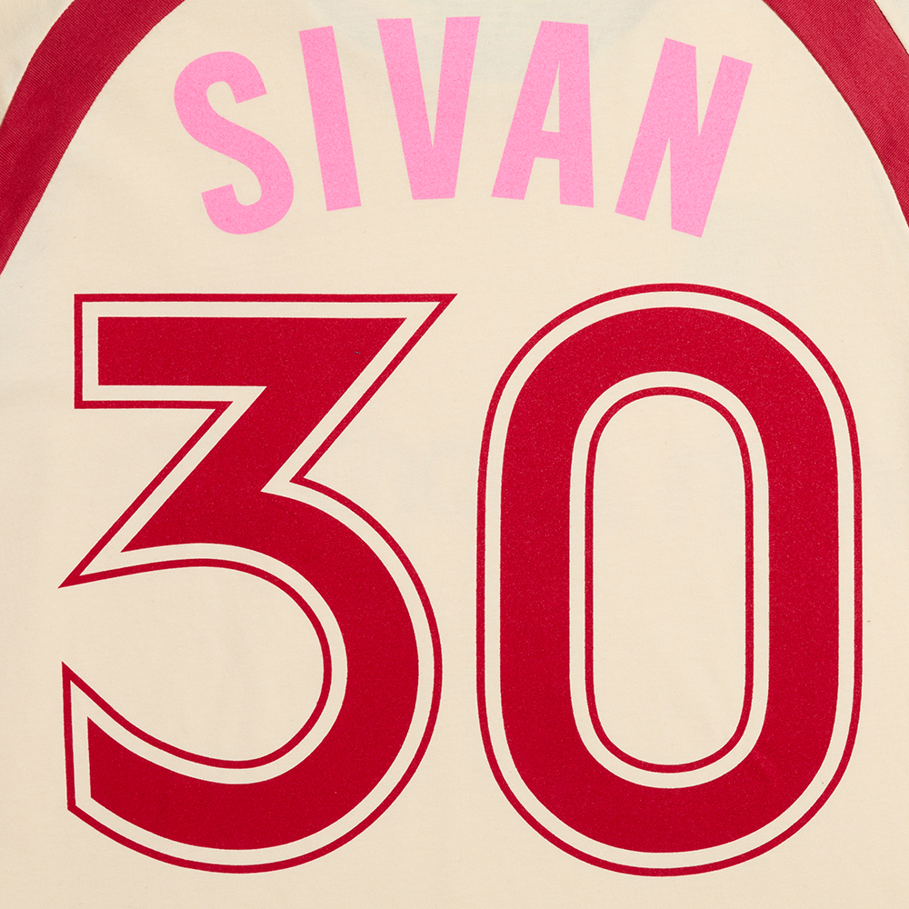 RUSH SPORTS CO 30 WHITE TEE Back Detail