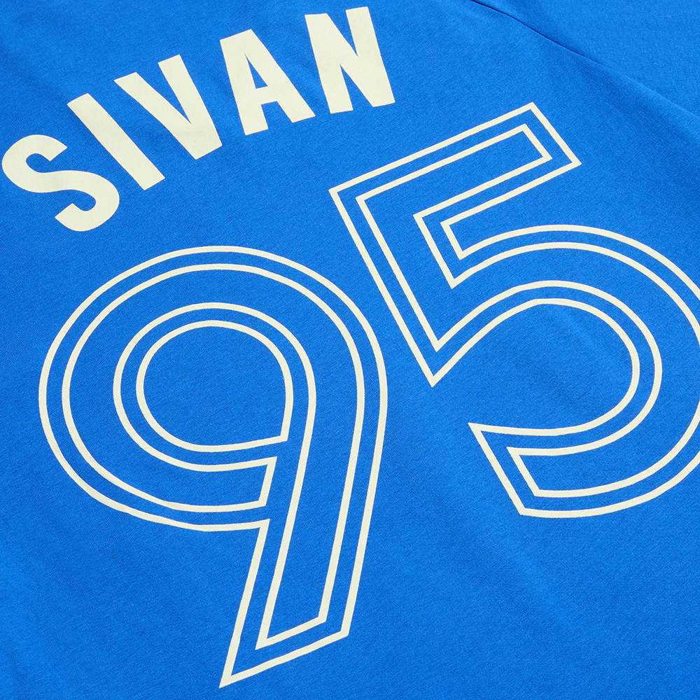 RUSH SPORTS CO 95 BLUE TEE Back Detail