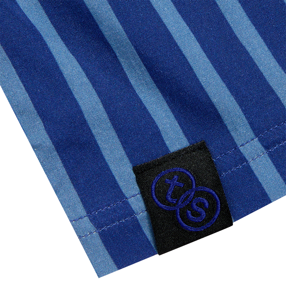 troyebaby Striped PJ Pant Tag Detail