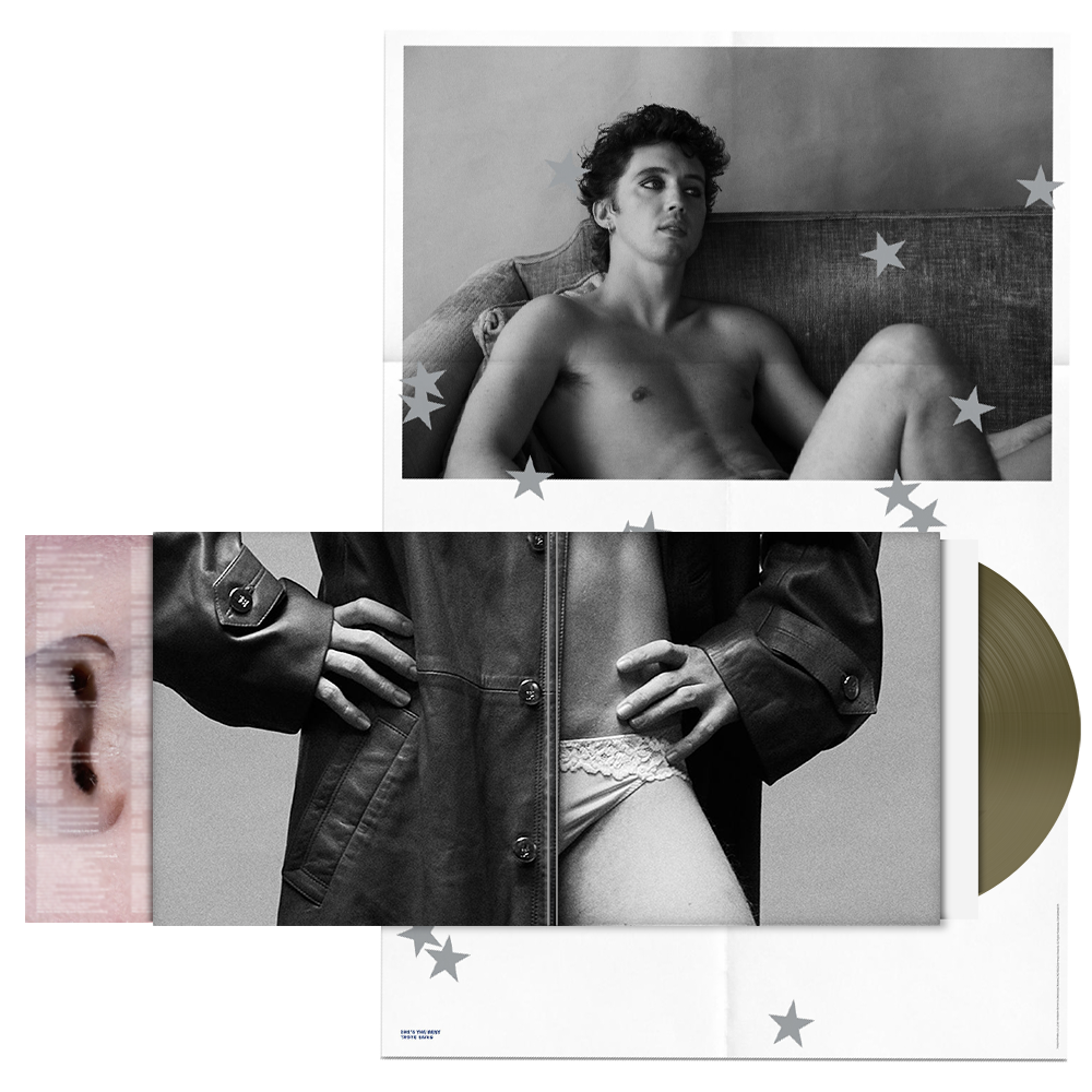 She's the Best - Store Exclusive Transparent Burnt Vinyl With Collectible Randomized Poster